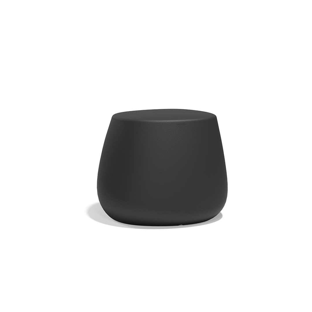 13 Vondom Stone Low Stool Stefano Giovannoni 55032 Black 
