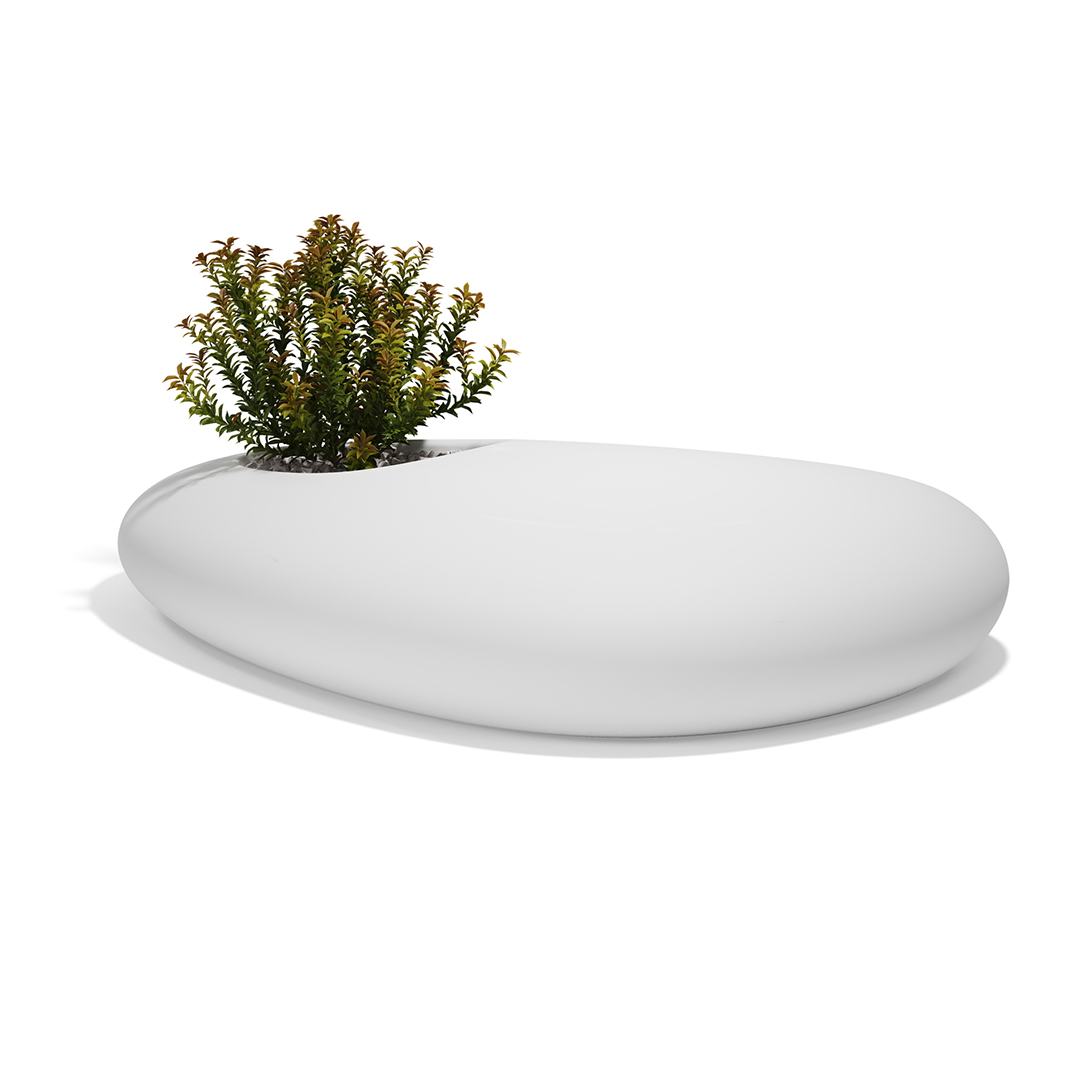 02 Vondom Stone Bench Stefano Giovannoni 55035 White 