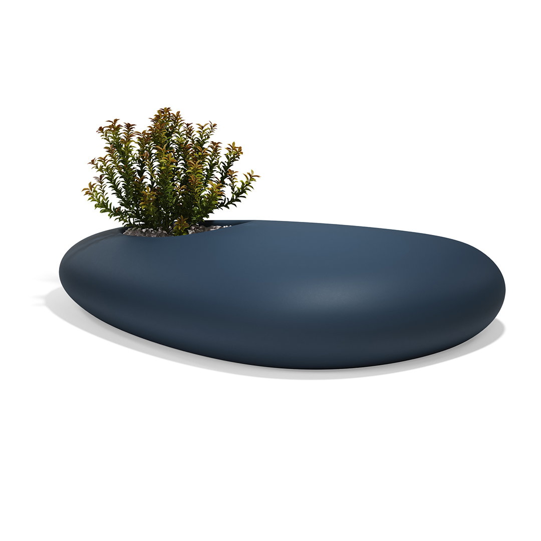 10 Vondom Stone Bench Stefano Giovannoni 55035 Blue 