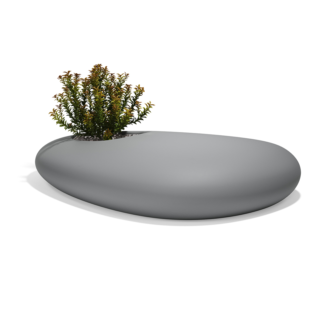 11 Vondom Stone Bench Stefano Giovannoni 55035 Gray 