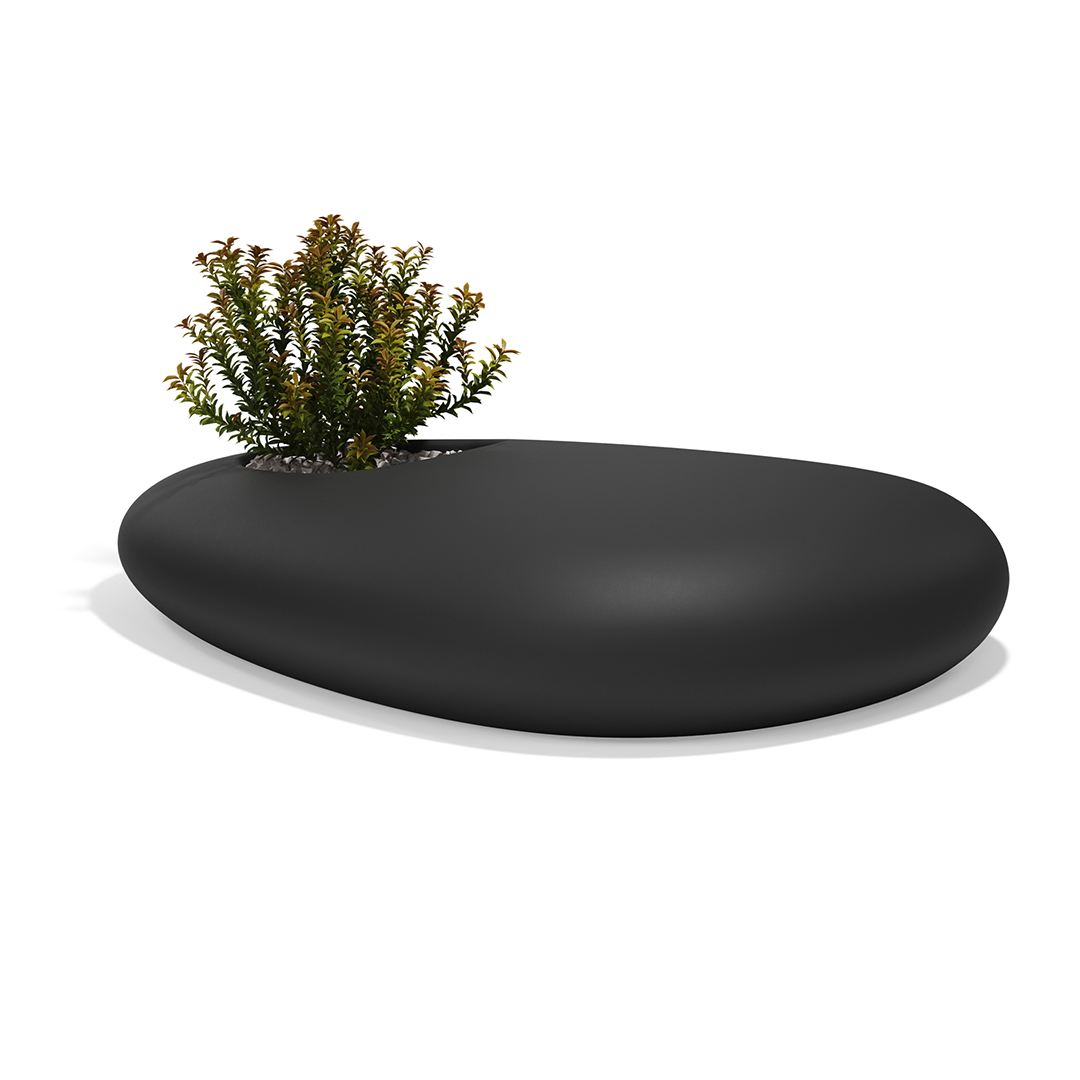 13 Vondom Stone Bench Stefano Giovannoni 55035 Black 