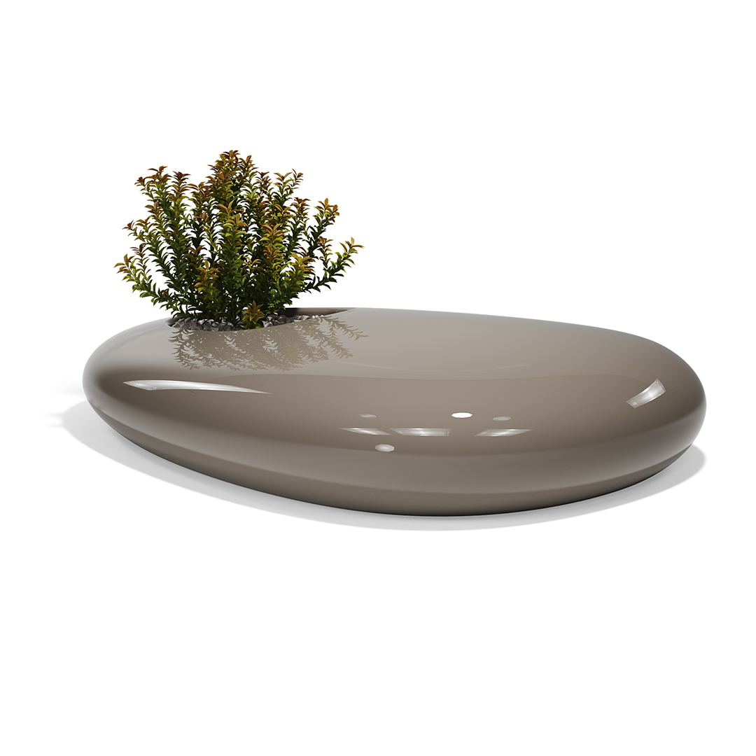 16 Vondom Stone Bench Stefano Giovannoni 55035F Tortora Lacquered 