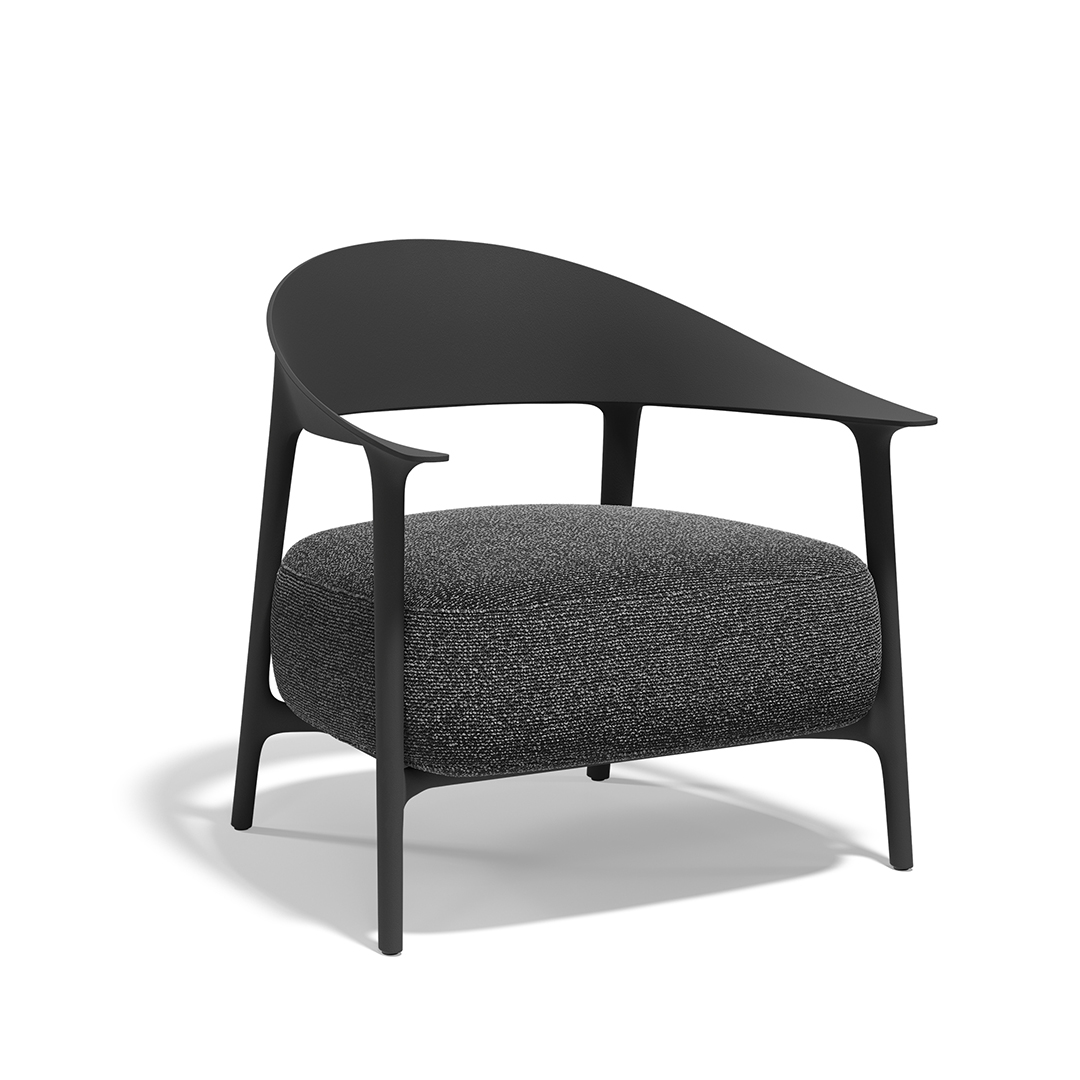 09 Vondom Africa Lounge Chair Eugeni Quitllet 65049 Black 
