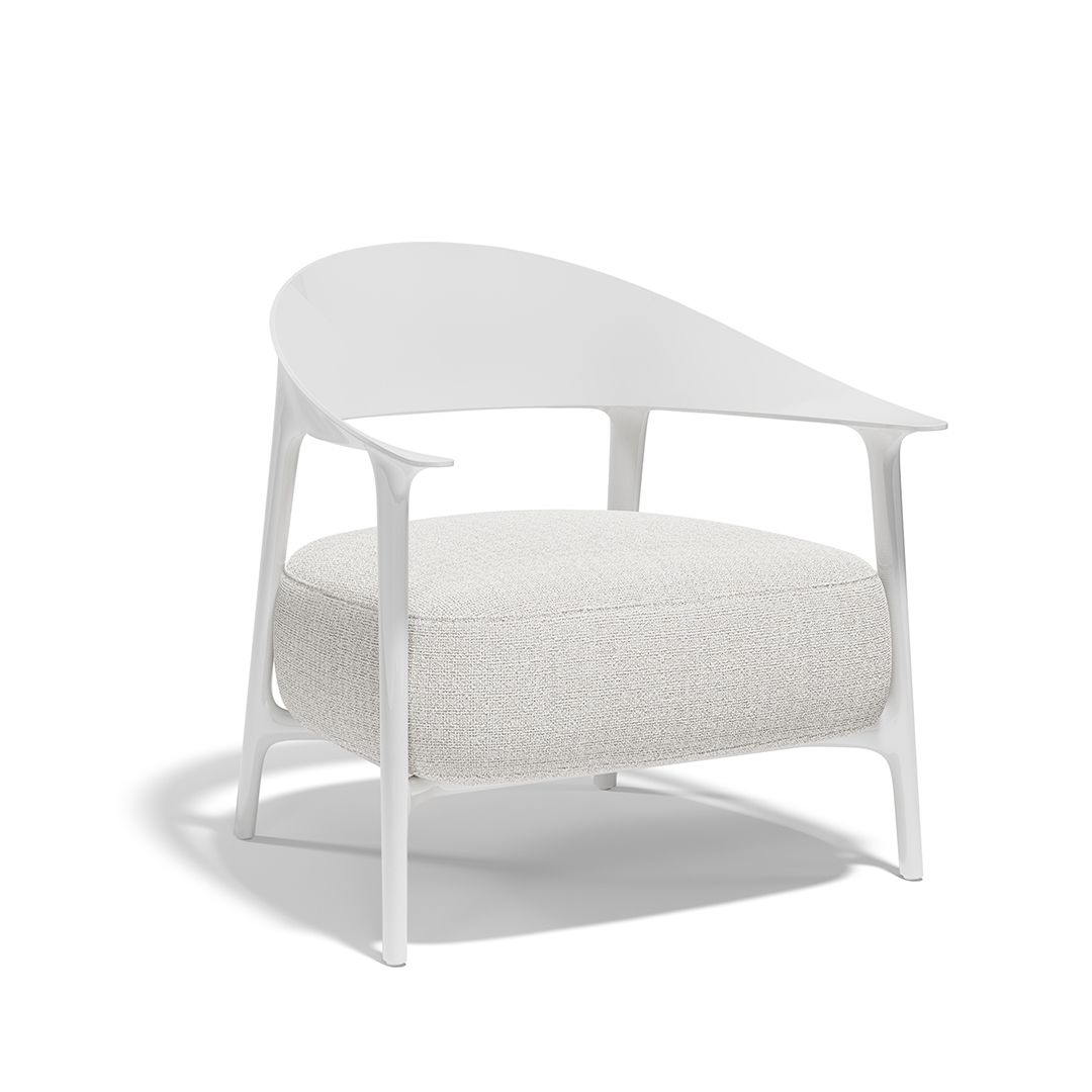 11 Vondom Africa Lounge Chair Eugeni Quitllet 65049F White Lacquered 