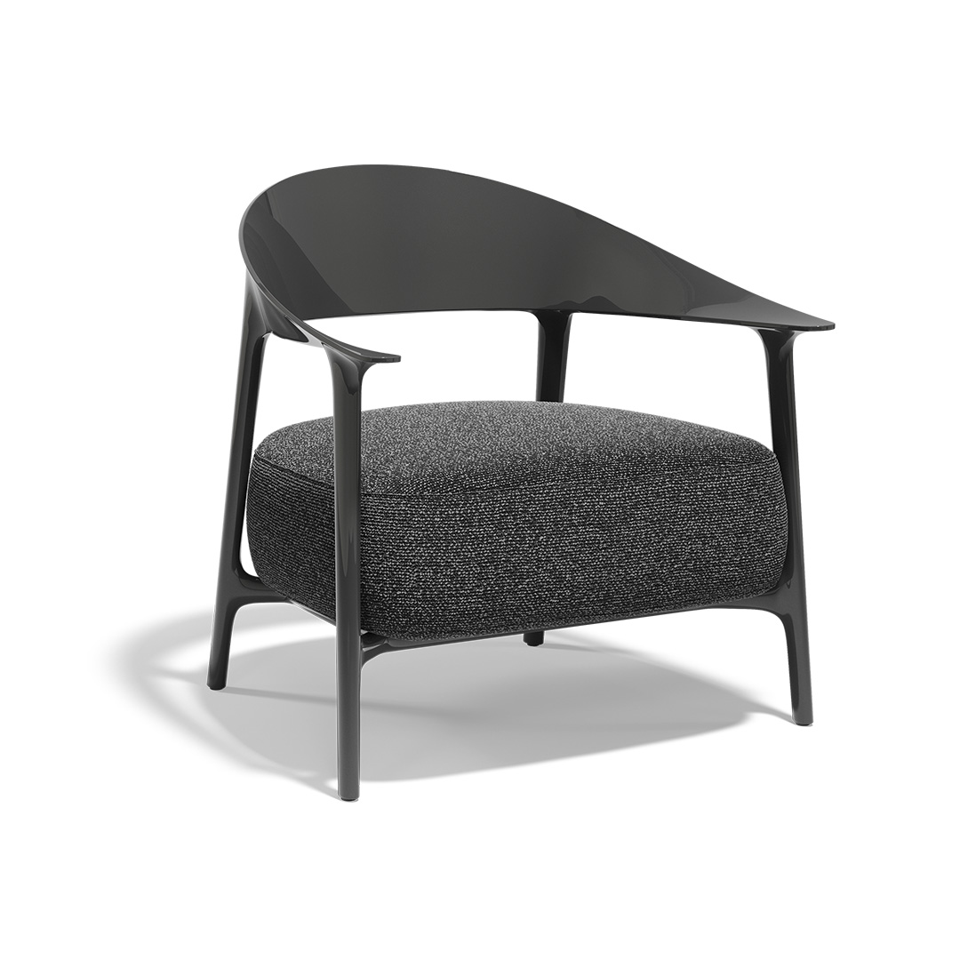 15 Vondom Africa Lounge Chair Eugeni Quitllet 65049 Black Lacquered 