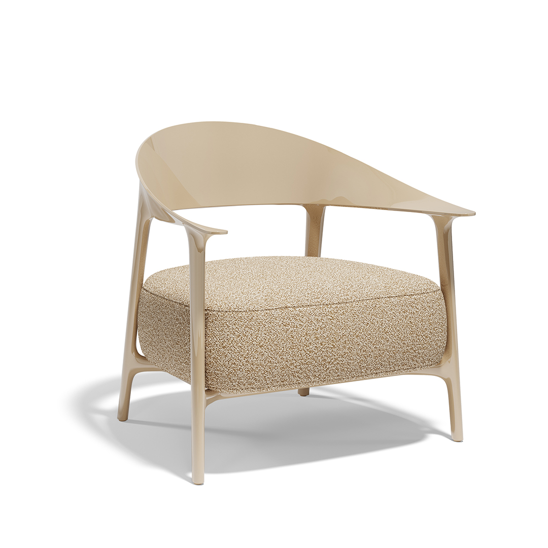 19 Vondom Africa Lounge Chair Eugeni Quitllet 65049F Camel Lacquered 