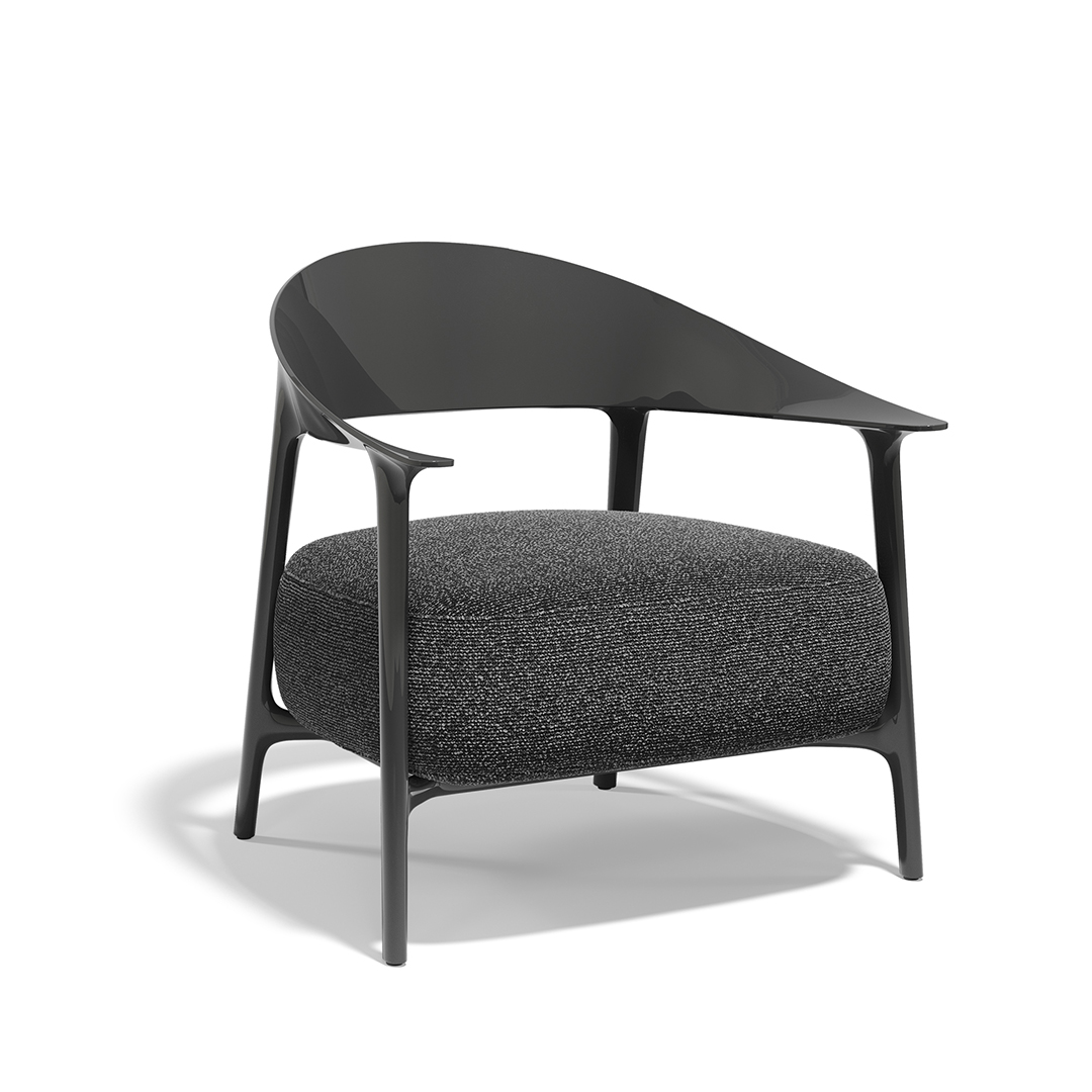 23 Vondom Africa Lounge Chair Eugeni Quitllet 65049F Black Lacquered 