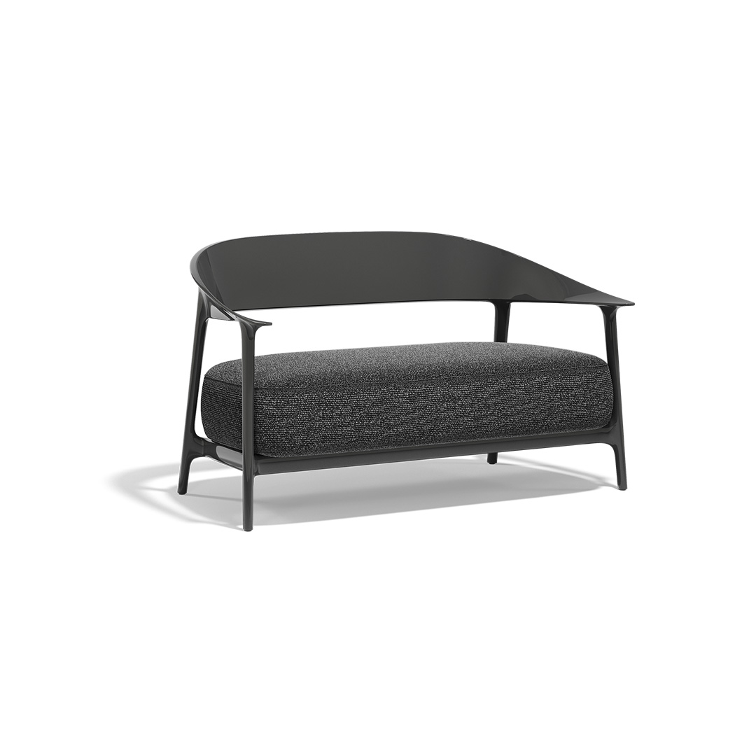 11 Vondom Africa Sofa Eugeni Quitllet 65091 Black Lacquered