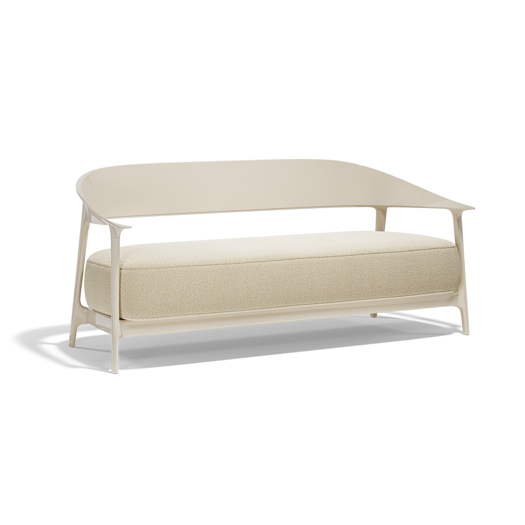 06 Vondom Africa Sofa XL Eugeni Quitllet 65092 Cream Lacquered