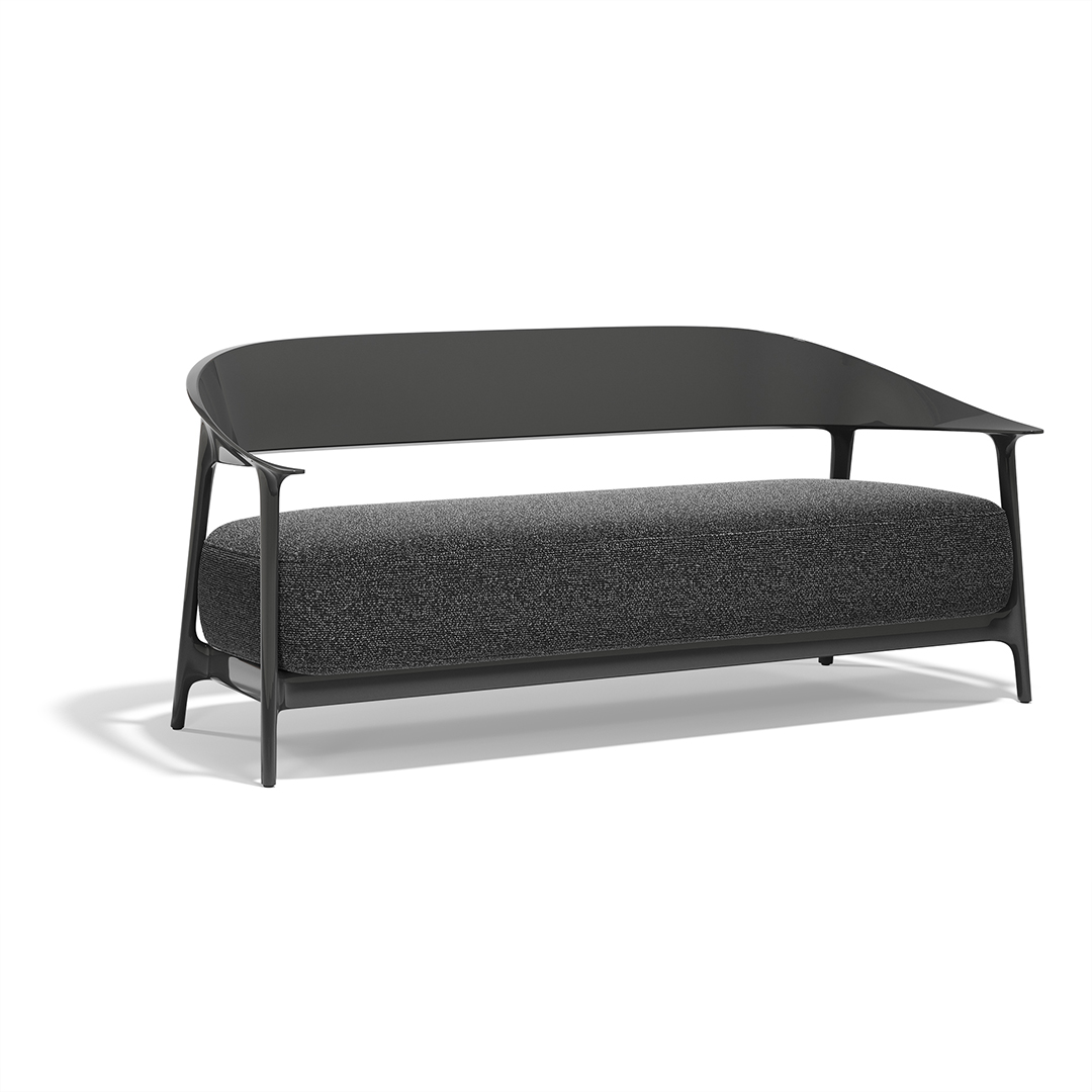 23 Vondom Africa Sofa XL Eugeni Quitllet 65092F Black Lacquered 
