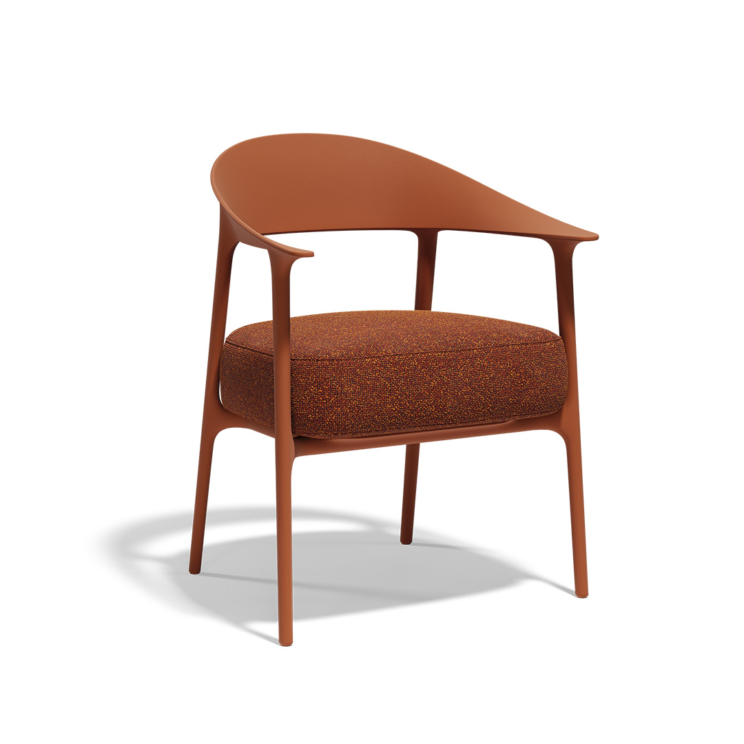 02 Vondom Africa Upholstered Armchair Eugeni Quitllet 65093 Clay