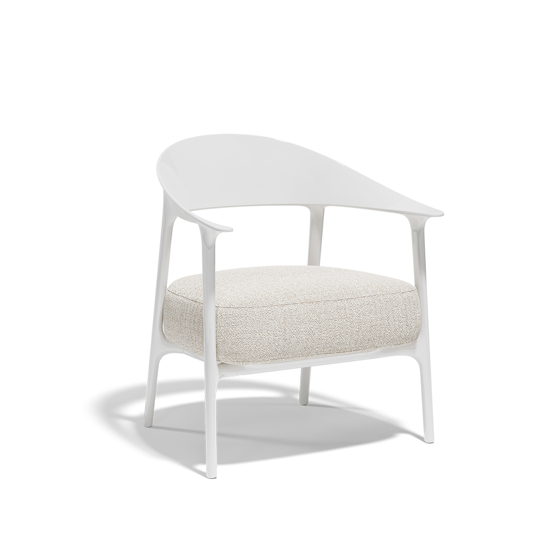 01 Vondom Africa Upholstered Armchair Eugeni Quitllet 65093 Blanco 