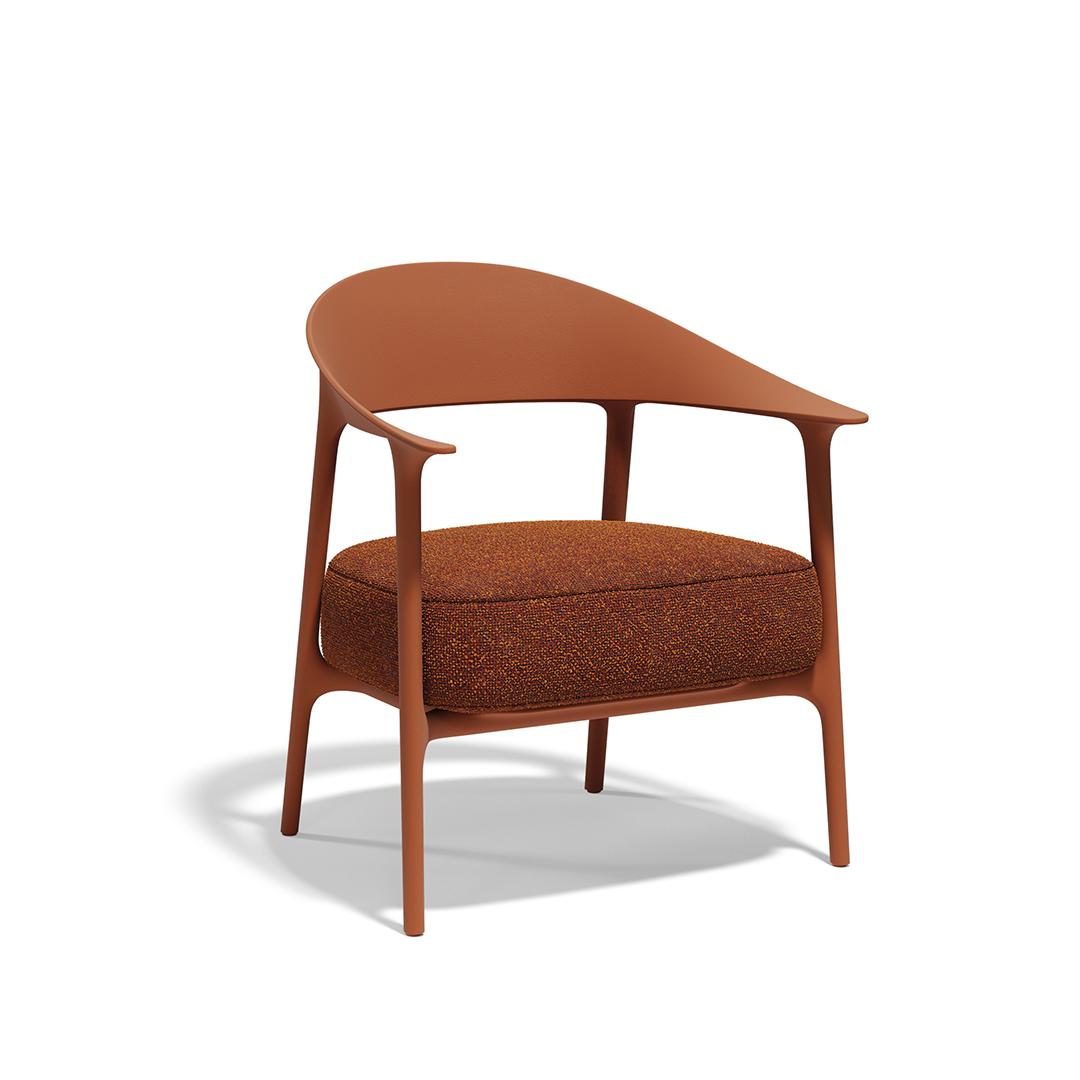 03 Vondom Africa Low Upholstered Armchair Eugeni Quitllet 65094 Clay