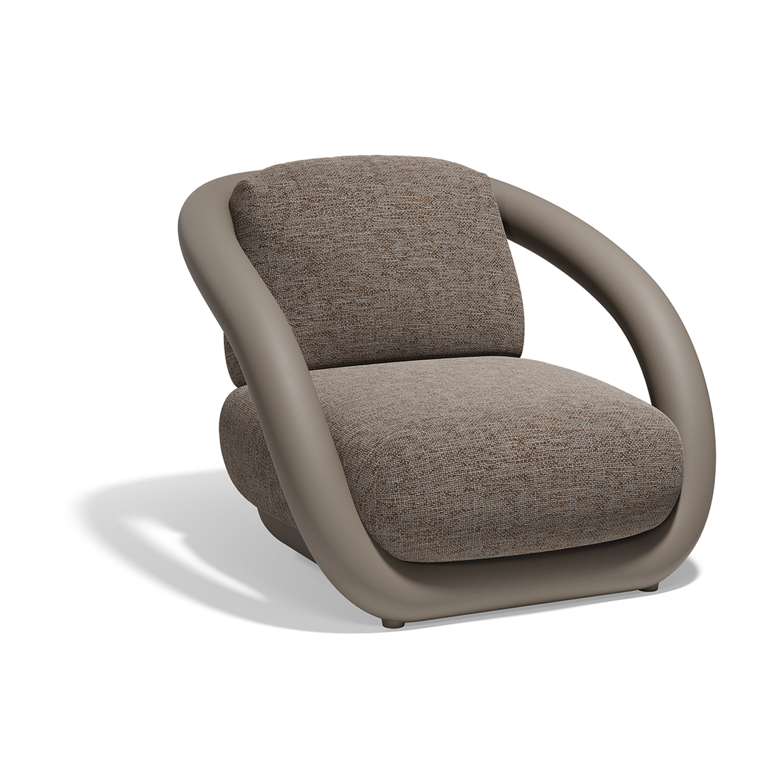 04 Vondom Mel Lounge Chair Ramon Esteve 66500 Tortora 
