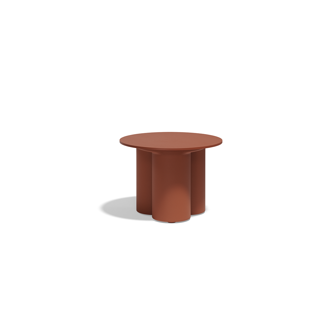 06 Vondom Mel Round Center Table Ramon Esteve 66502 Clay 