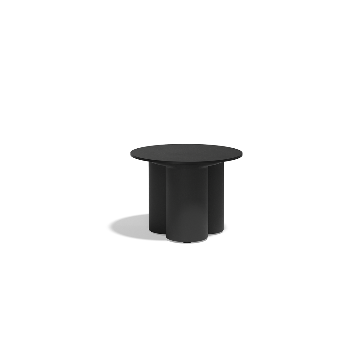 13 Vondom Mel Round Center Table Ramon Esteve 66502 Black 