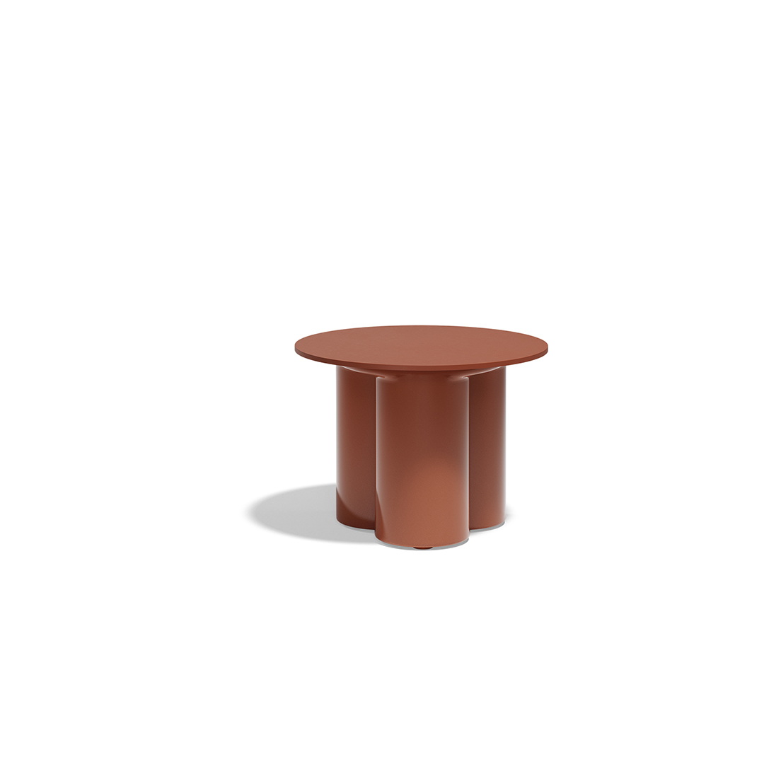 21 Vondom Mel Round Center Table Ramon Esteve 66502F Clay Lacquered 
