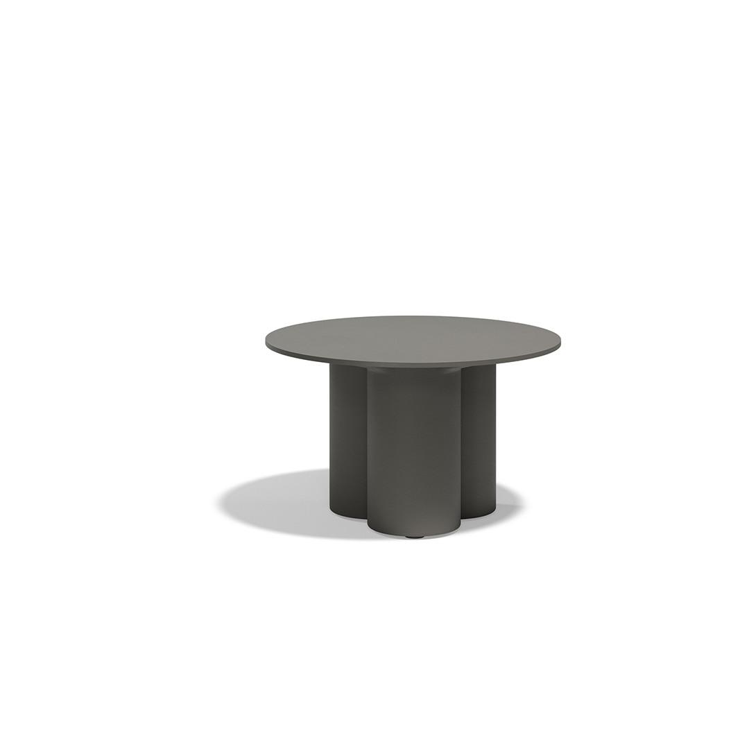 12 Vondom Mel Round Center Table Ramon Esteve 66503 Anthracite 