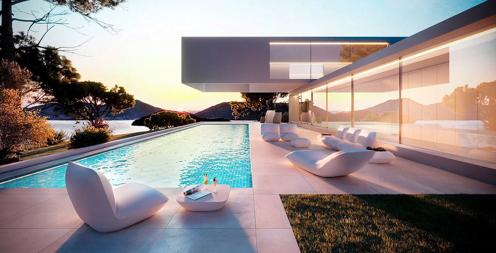 exclusive outdoor furniture from pillow collection of vondom