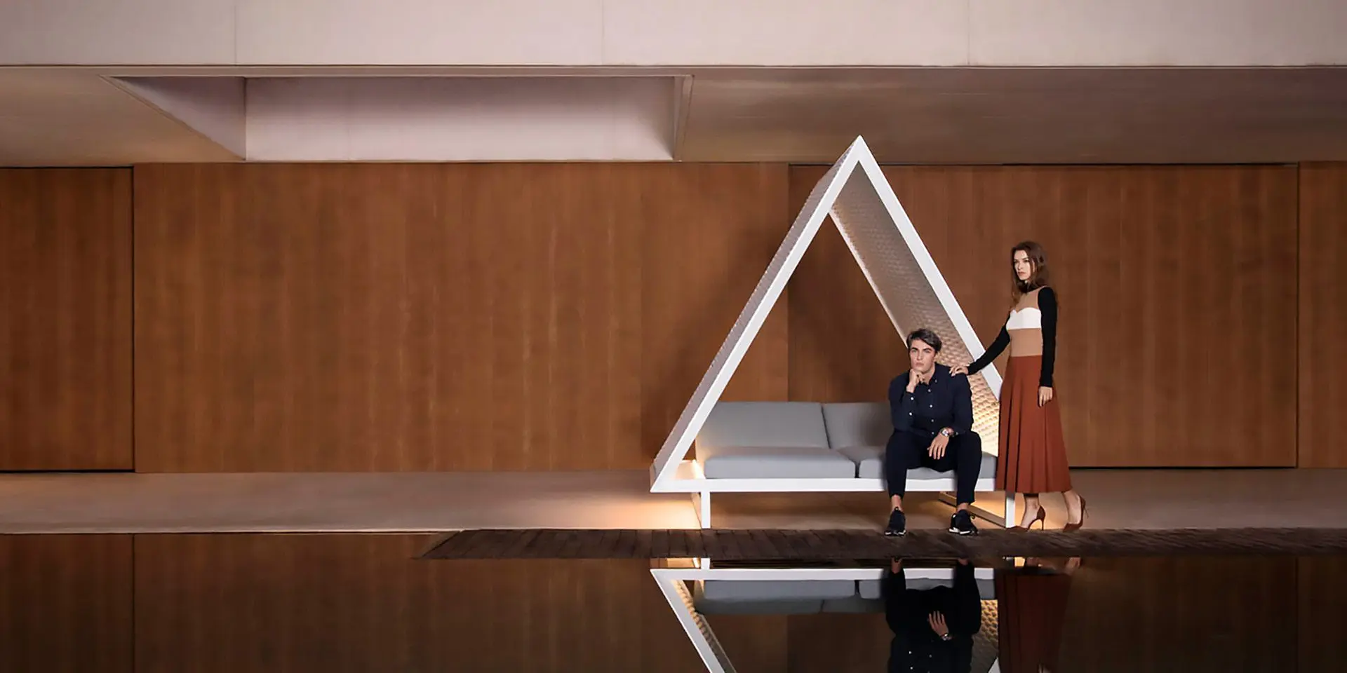 Vineyard Collection design daybed by Vondom