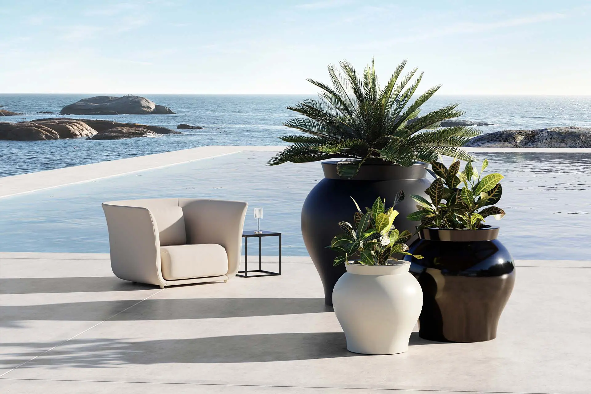 Venus planters Vondom