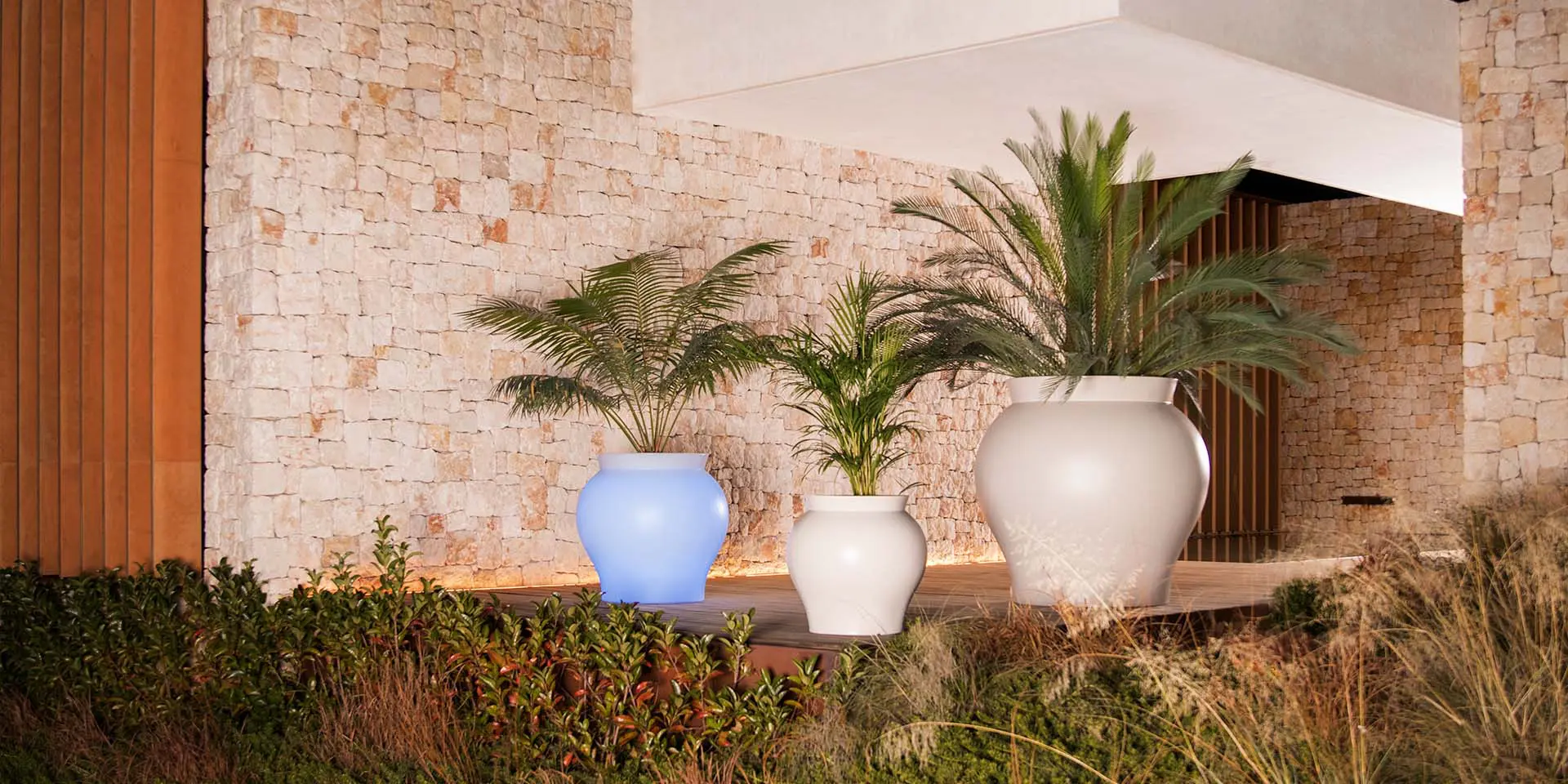 Venus light planters Vondom