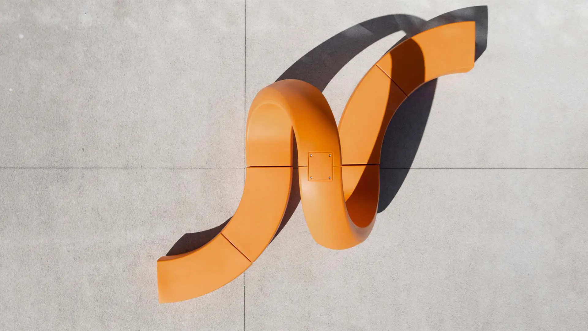 And bench design Fabio Novembre Vondom