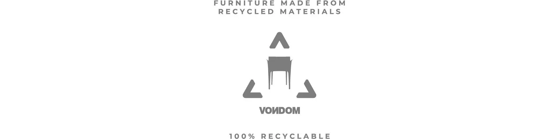 Sustainable furniture Hidra Revolution by Vondom