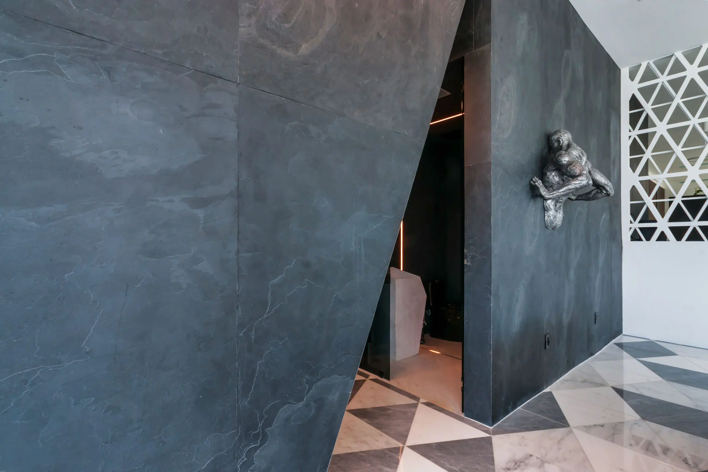 Terrace furniture for a private house in Miami by Vondom