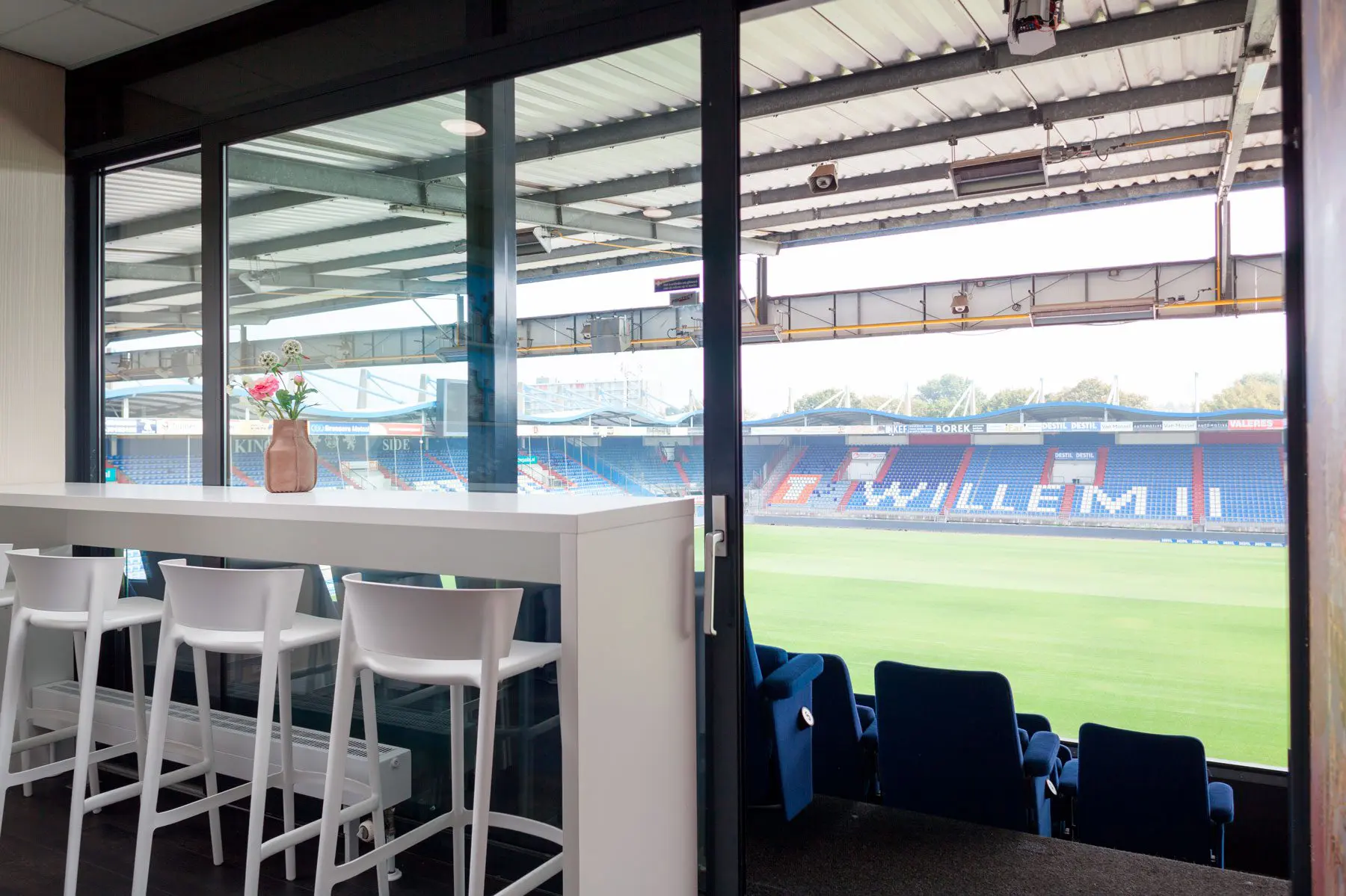 Area VIP room furniture Africa stools and Kes chairs Vondom