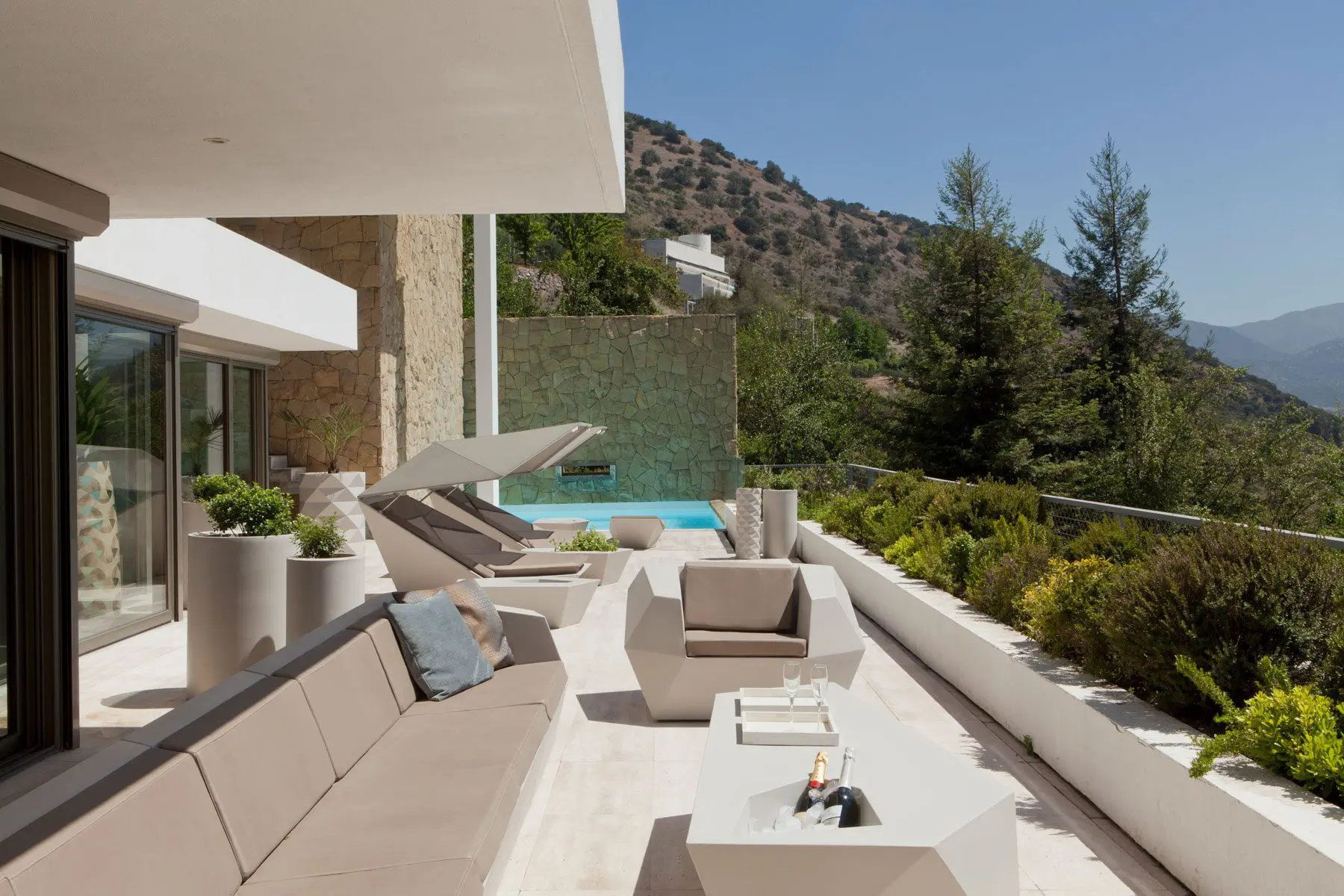 A Mountains Terrace | Designer Outdoor Furniture | Vondom
