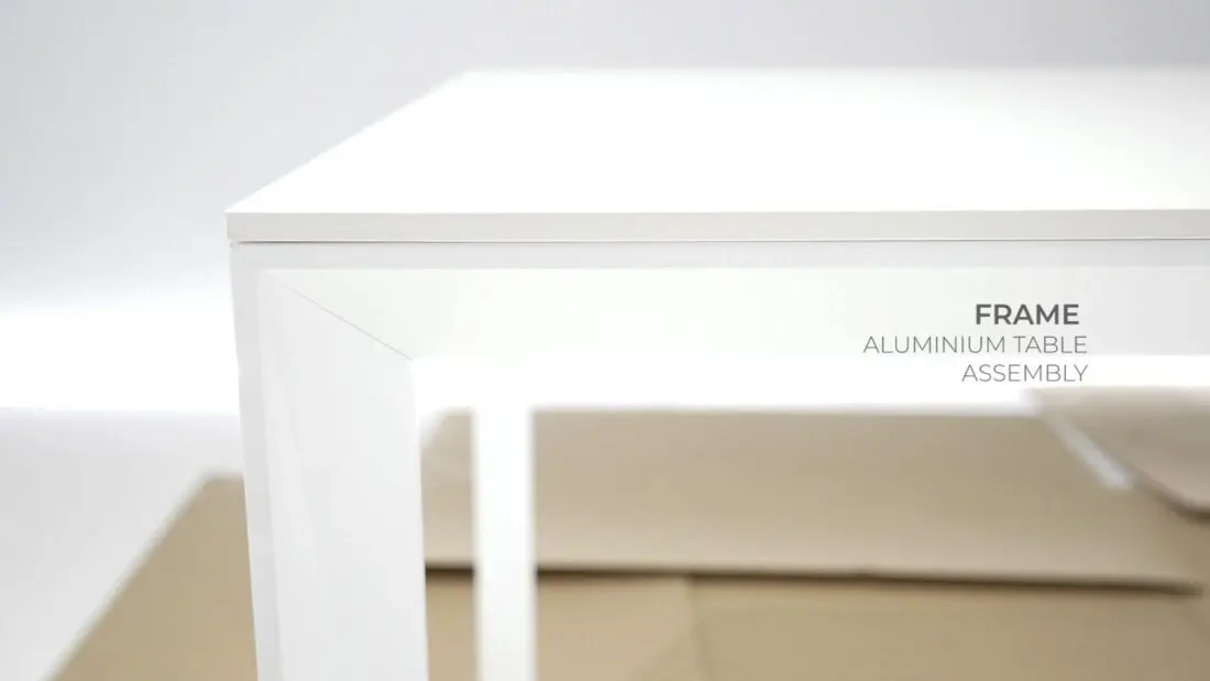 Assembly instructions - Frame table Vondom