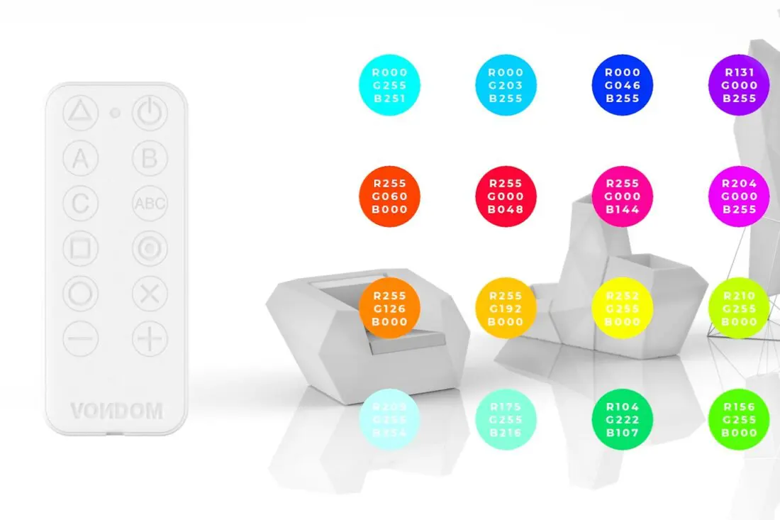 vondom-remote-control-video-guide