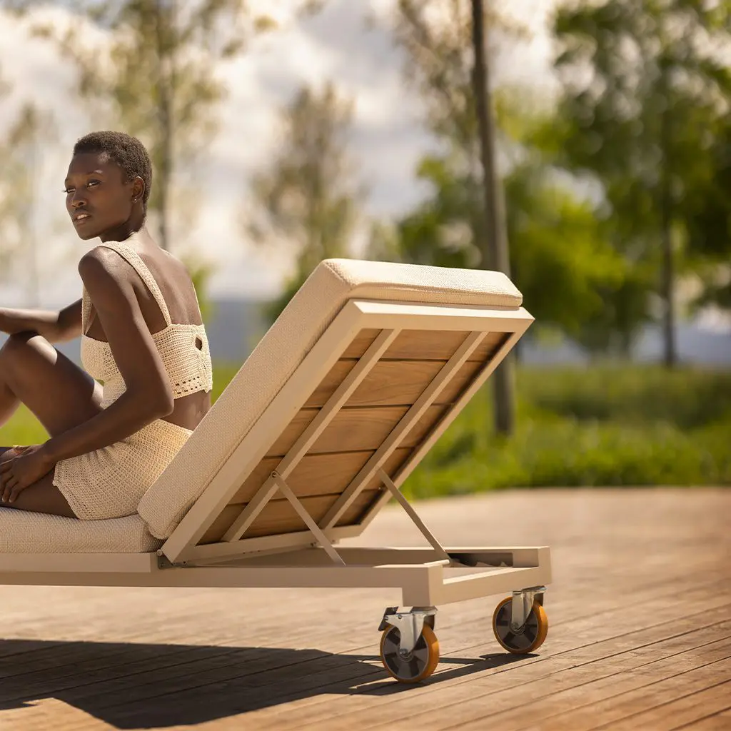 Vondom Vineyard Collection, wood outdoor furniture