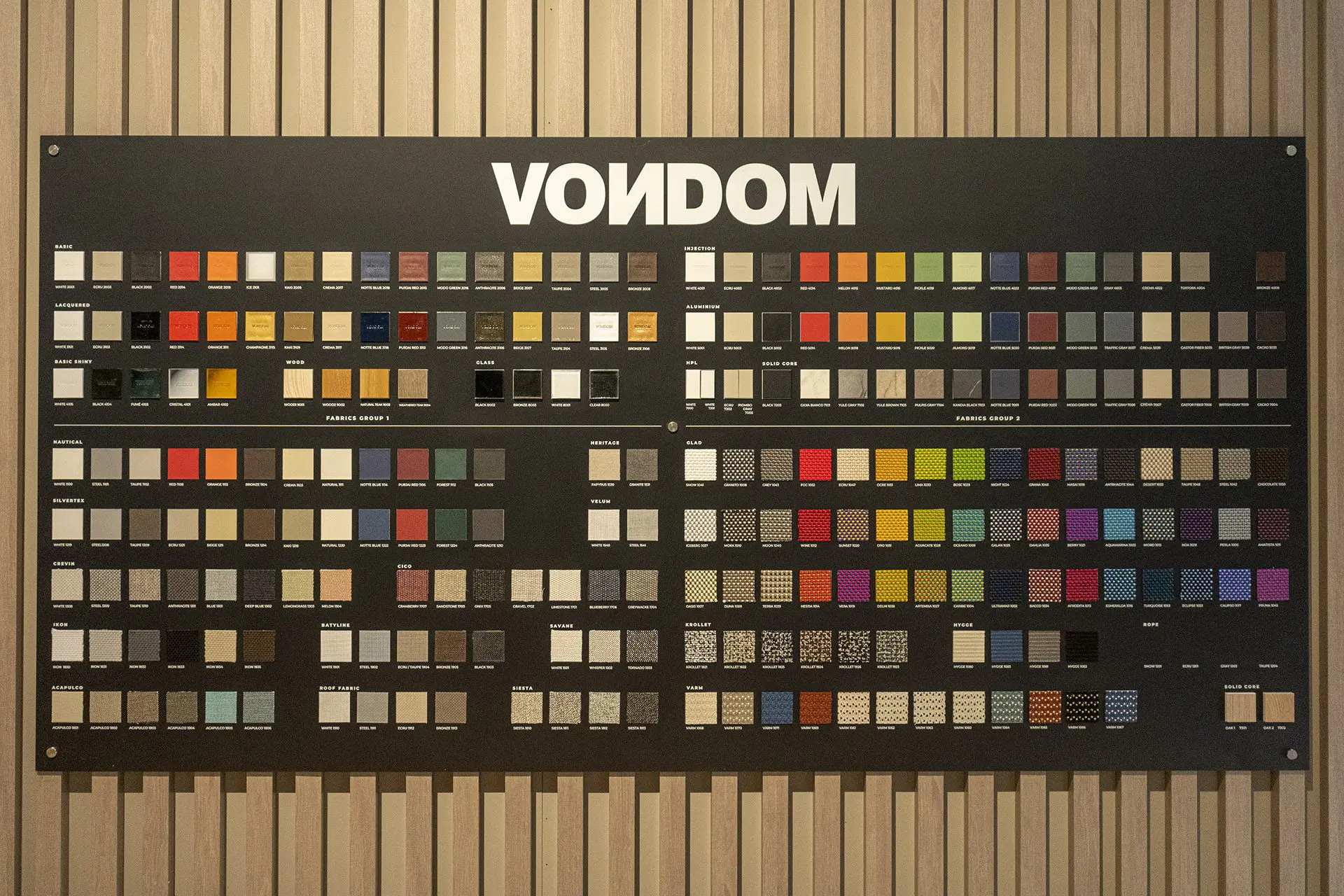 Vondom-Finishes