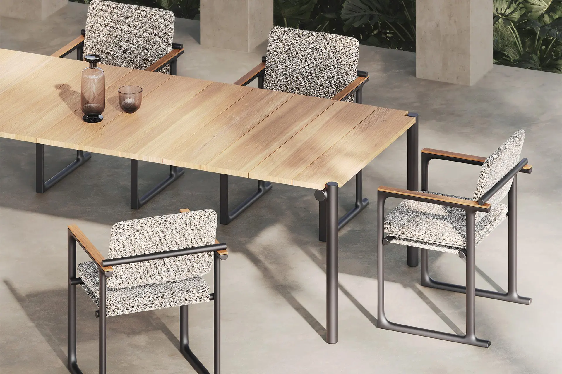 Colección Tulum, mobiliario de diseño para exterior, por Eugeni Quitllet