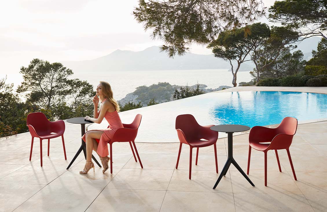 Design furniture Sabinas armchair by Javier Mariscal Vondom