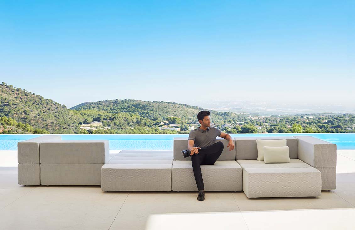 Tablet outdoor sofa Vondom