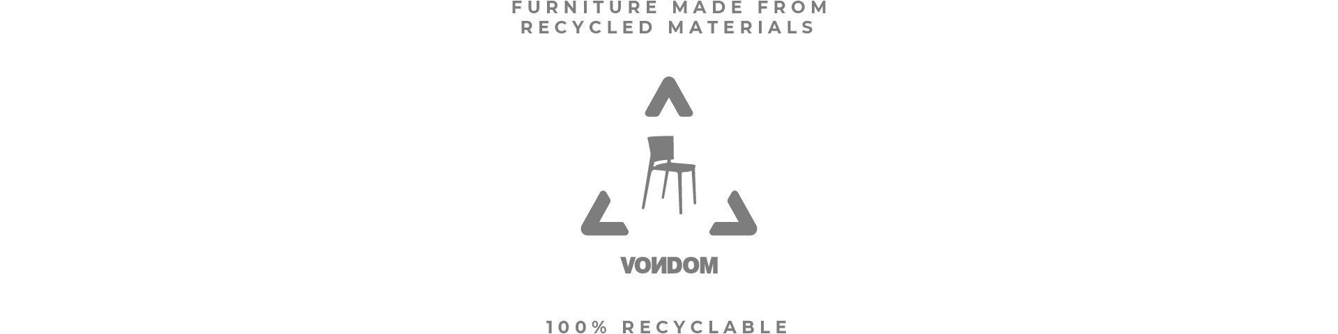 Recycled furniture Africa Revolution by Vondom