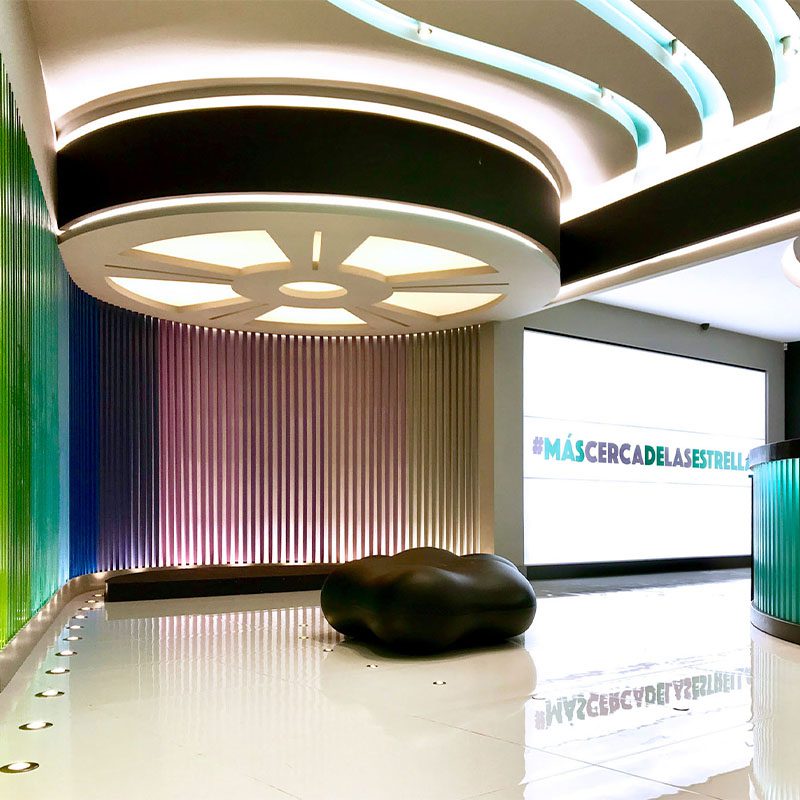 Lava design bench by Vondom