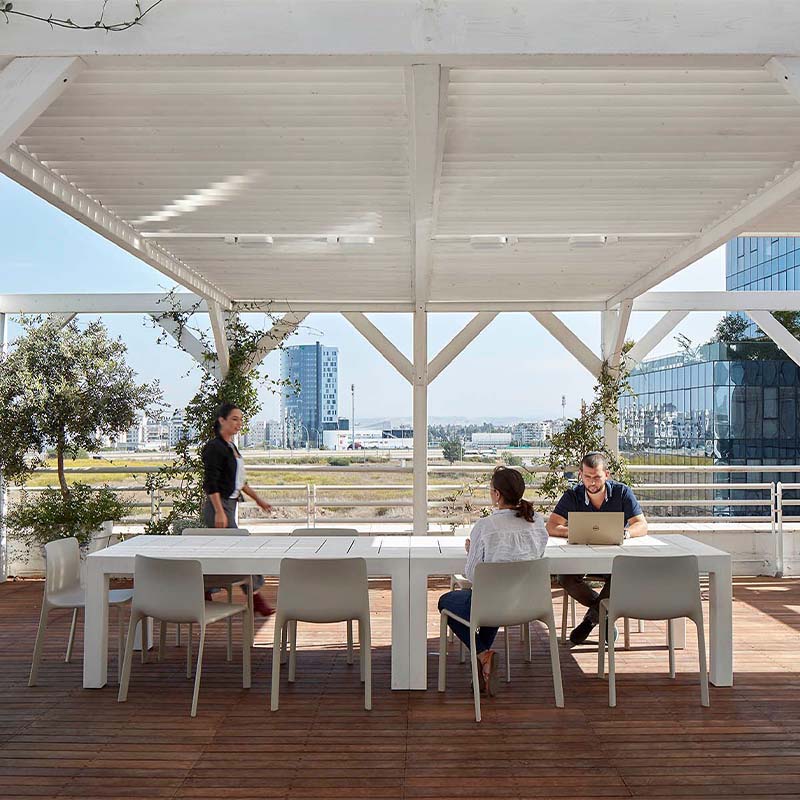Rooftop office