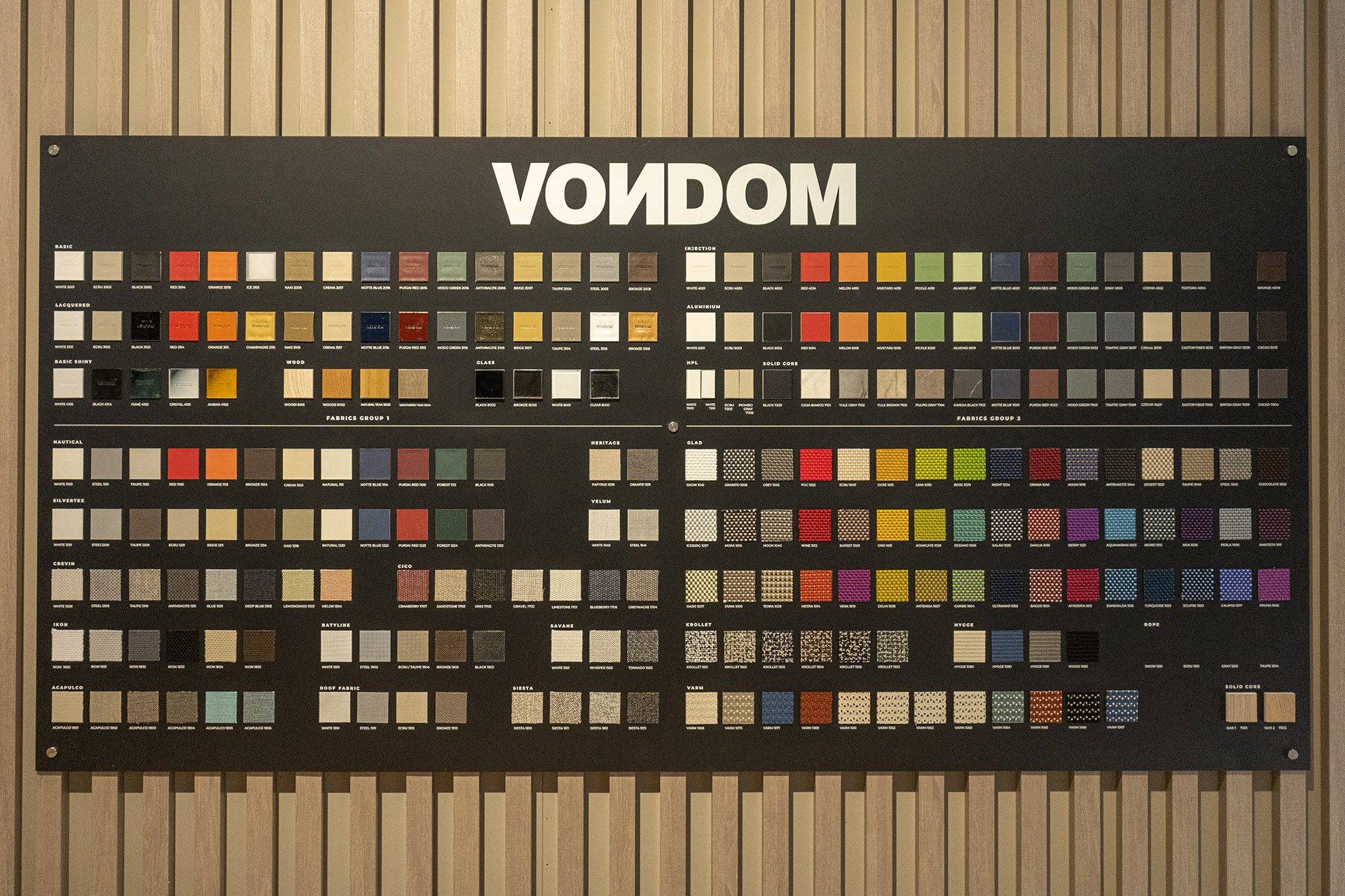 Vondom-Finishes