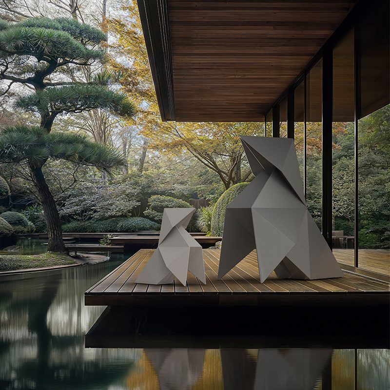 Vondom Origami objetos de exterior de Studio Vondom