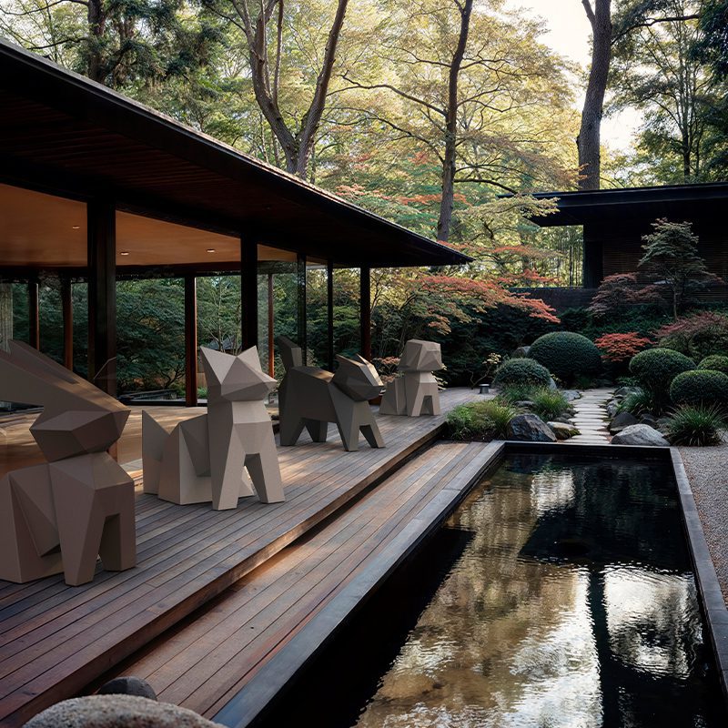 Vondom Origami objetos de exterior de Studio Vondom