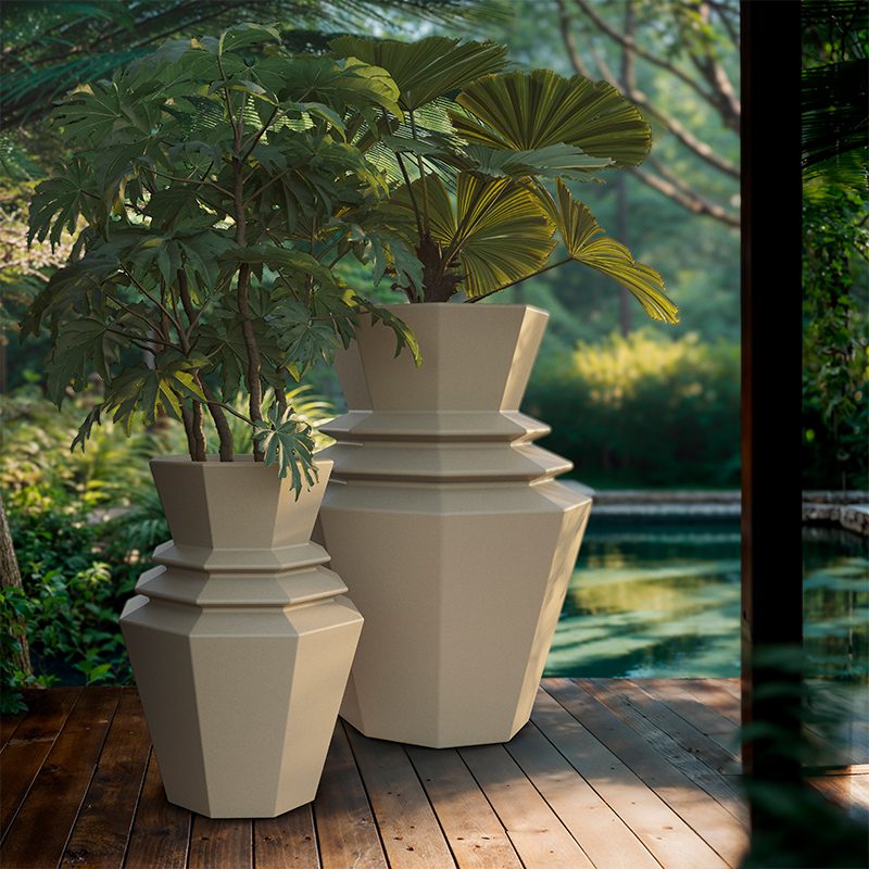 Vondom Origami jarrones de Studio Vondom