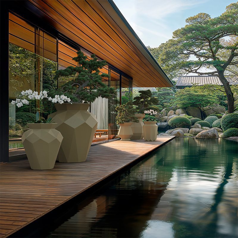 Vondom Origami jarrones de Studio Vondom