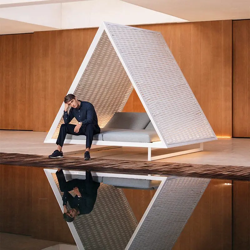 Vineyard Collection design daybed by Vondom