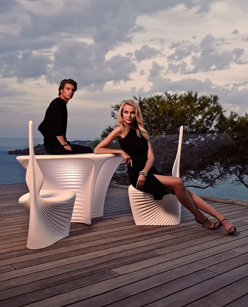 Biophilia outdoor chairs and sofaby Ross Lovegrove Vondom