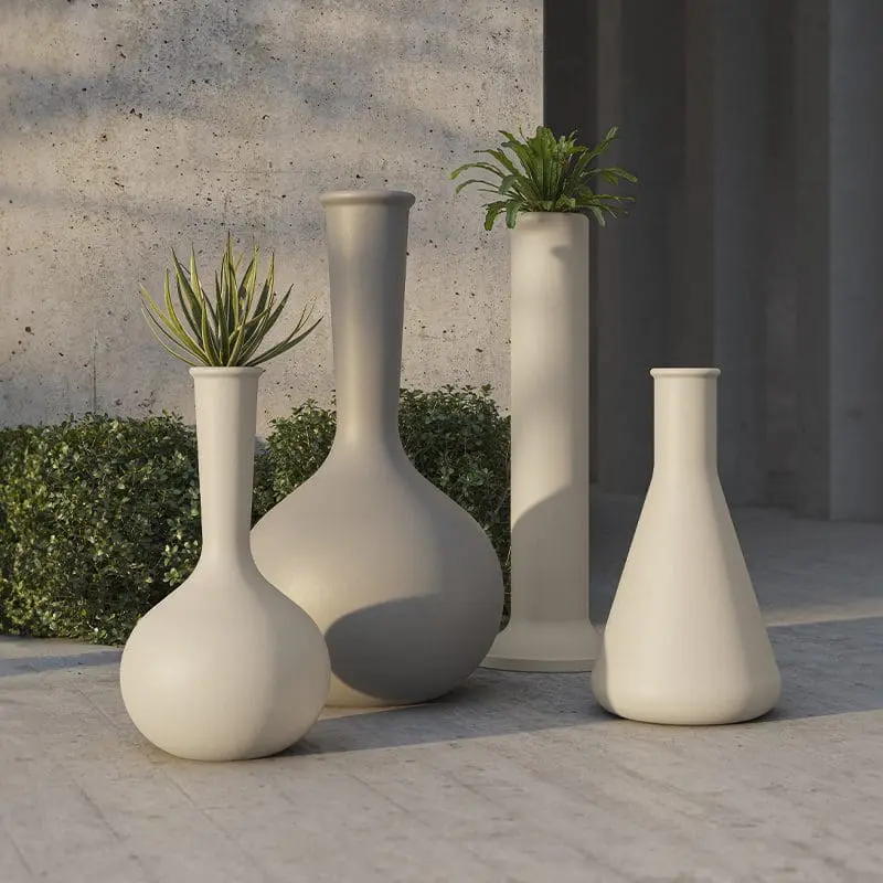 Chemistubes planters by Teresa Sapey Vondom