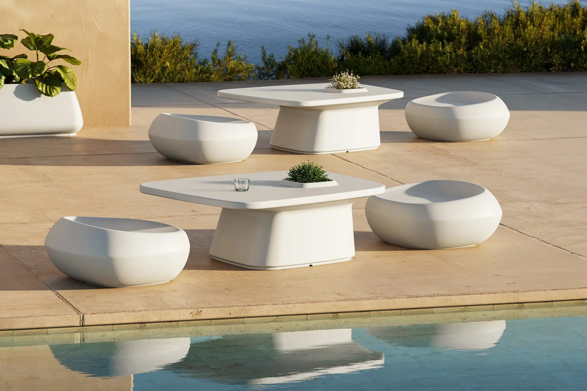 Vondom Noma Collection of outdoor furniture by Javier Mariscal.